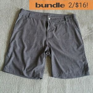 Men's shorts dark gray size 38
